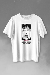 Sorry You Are Not Special Japanese Urban Sokak Kültür Özel Değilsin Baskılı Tişört Unisex T-shirt - Thumbnail