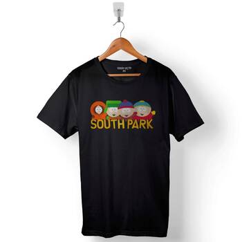 South Park Hall Monıtor Erıc Cartman Baskılı Tişört Unisex T-Shirt