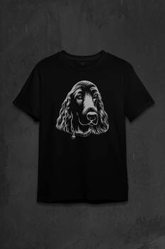 Spanyel Köpeği Spaniel Dog Baskılı Tişört Unisex T-shirt