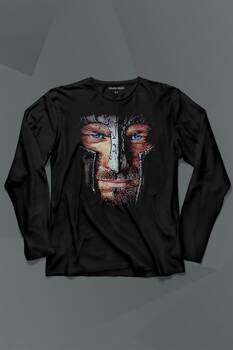 Spartacus The Trakyalı Andy Whitfield Uzun Kollu Tişört Baskılı T-Shirt