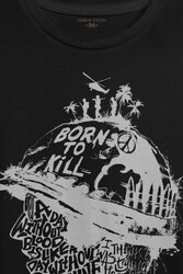 Stanley Kubrick Full Metal jacket Filmi 1995 Baskılı Tişört Unisex T-shirt - Thumbnail