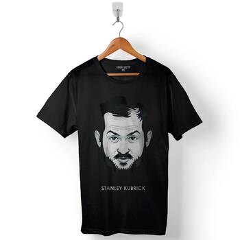 Stanley Kubrick Sinema Filmi Yönetmen Baskılı Tişört Unisex T-Shirt