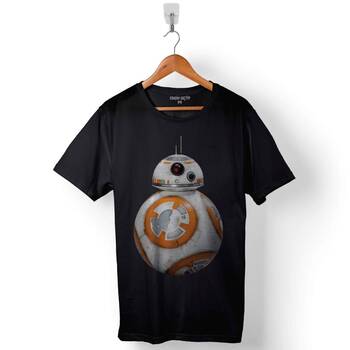 Star Wars Bb-8 Bb8 Fathead Baskılı Tişört Unisex T-Shirt