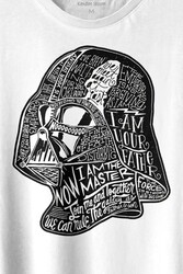 Star Wars Darth Vader Anakin Skywalker Baskılı Tişört Unisex T-shirt - Thumbnail