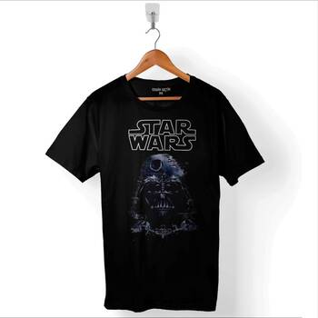 Star Wars Darth Vader Yıldız Savaşları Baskılı Tişört Unisex T-Shirt