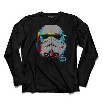 STAR WARS FRESH DRAWING DARTH VADER UZUN KOLLU TİŞÖRT