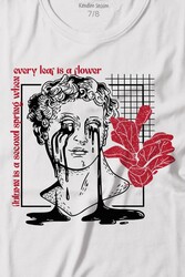 Statue Cry Vaporwave Future Heykel Urban Street Culture Baskılı Tişört Çocuk T-shirt - Thumbnail