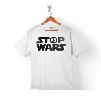 STOP WARS STAR YILDIZ SAVAŞLARI PEACE BARIŞ ÇOCUK TİŞÖRT