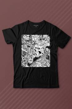 Street Drawing Urban Culture Sokak Baskılı Tişört Çocuk T-shirt