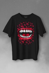 Suicide Squad Ha Ha Ha Kahkaha Gülücük Gülme Baskılı Tişört Unisex T-Shirt - Thumbnail