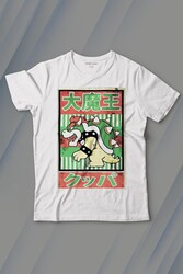 Super Mario Bowser Japanese Poster Baskılı Tişört Çocuk T-shirt - Thumbnail