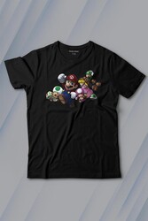 Super Mario Party Star Rush Baskılı Tişört Çocuk T-shirt - Thumbnail