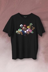 Super Mario Party Star Rush Baskılı Tişört Unisex T-Shirt - Thumbnail