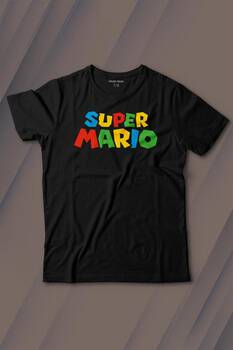 Super Mario Seres Baskılı Tişört Çocuk T-shirt