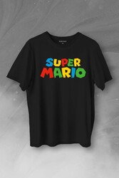 Super Mario Seres Baskılı Tişört Unisex T-Shirt - Thumbnail