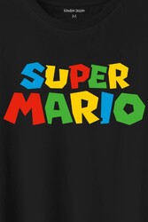 Super Mario Seres Baskılı Tişört Unisex T-Shirt - Thumbnail