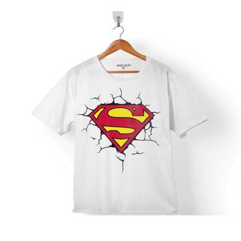 SUPERMAN SUPER MAN LOGO 3 BOYUTLU ÇOCUK TİŞÖRT