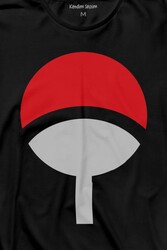 Susake Unchia Otsutsuki Symbol Logo Naruto Uzun Kollu Tişört Baskılı T-Shirt - Thumbnail