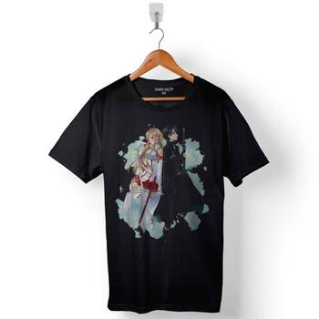 Sword Art Online Yuukı Asuna Kırıgaya Death Note Baskılı Tişört Unisex T-Shirt