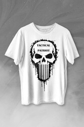 Tactical Patriot Military Vatansever Savaşçı Baskılı Tişört Unisex T-shirt - Thumbnail