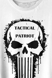 Tactical Patriot Military Vatansever Savaşçı Baskılı Tişört Unisex T-shirt - Thumbnail