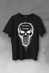 Tactical Patriot Military Vatansever Savaşçı Baskılı Tişört Unisex T-Shirt - Thumbnail