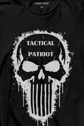 Tactical Patriot Military Vatansever Savaşçı Uzun Kollu Tişört Baskılı T-Shirt - Thumbnail