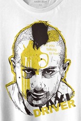 Taxi Driver Robert De Niro Taksi Şoförü Film Baskılı Tişört Unisex T-shirt - Thumbnail