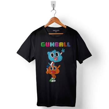 The Amazing World Of Gumball Baskılı Tişört Unisex T-Shirt