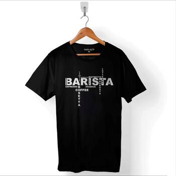 The Barista Coffee Kahve Espresso Maker Syphon Baskılı Tişört Unisex T-Shirt