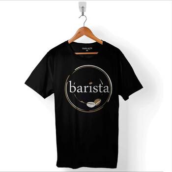 The Barista Coffee Kahve Espresso Twenty Two Baskılı Tişört Unisex T-Shirt