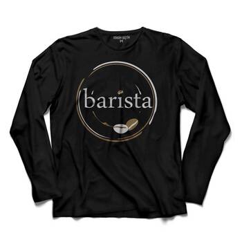 THE BARİSTA COFFEE KAHVE ESPRESSO TWENTY TWO UZUN KOLLU TİŞÖRT