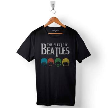 The Beatles Electrıc Elektrik Logo Abbey Road Baskılı Tişört Unisex T-Shirt