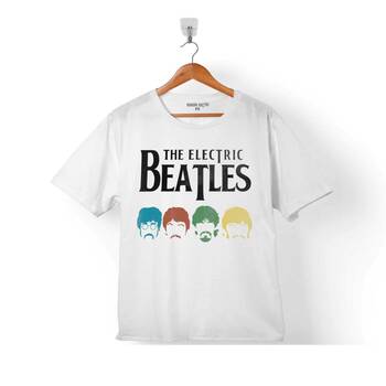 THE BEATLES ELECTRIC ELEKTRİK LOGO ABBEY ROAD ÇOCUK TİŞÖRT