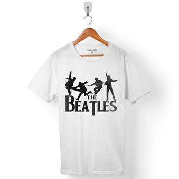 THE BEATLES LOGO ABBEY ROAD 1969 ERKEK TİŞÖRT