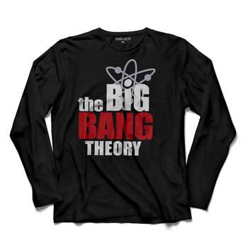 THE BIG BANG THEORY SHELDON CHOPER BÜYÜK PATLAMA KOLLU TİŞÖRT