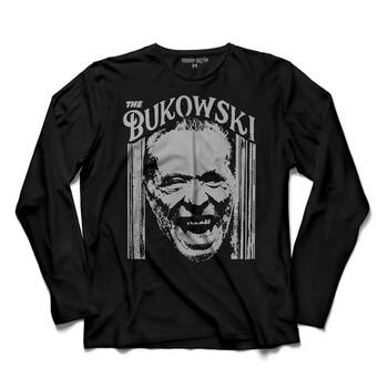 THE CHARLES BUKOWSKI UZUN KOLLU TİŞÖRT