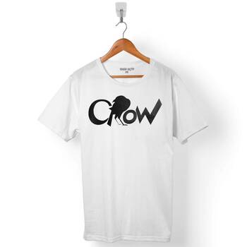 THE CROW LOGO KARGA ERKEK TİŞÖRT