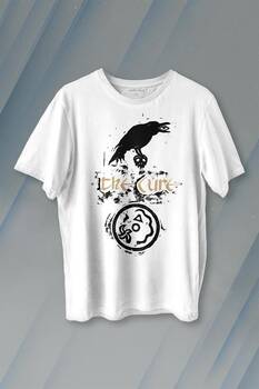 The Cure Crown Music Rock Baskılı Tişört Unisex T-shirt