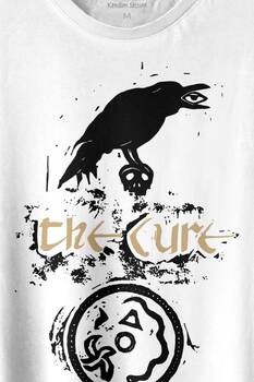 The Cure Crown Music Rock Baskılı Tişört Unisex T-shirt