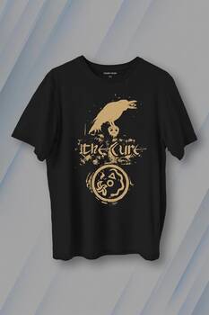 The Cure Crown Music Rock Baskılı Tişört Unisex T-Shirt