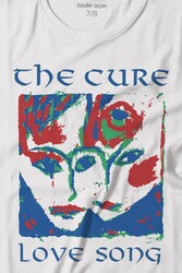 The Cure Lovesong Love Song Rock Music Band Baskılı Tişört Çocuk T-shirt - Thumbnail