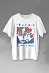 The Cure Lovesong Love Song Rock Music Band Baskılı Tişört Unisex T-shirt - Thumbnail