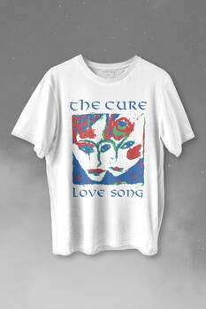 The Cure Lovesong Love Song Rock Music Band Baskılı Tişört Unisex T-shirt