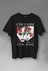 The Cure Lovesong Love Song Rock Music Band Baskılı Tişört Unisex T-Shirt - Thumbnail