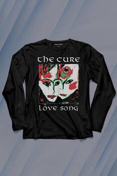 The Cure Lovesong Love Song Rock MusicBand Uzun Kollu Tişört Baskılı T-Shirt