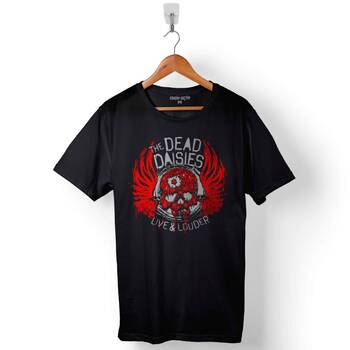 The Dead Dısies Live Louder Metallica Baskılı Tişört Unisex T-Shirt