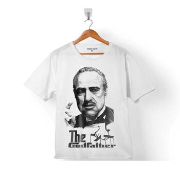 THE GODFATHER BABA MARLON BRANDO LOGO ÇOCUK TİŞÖRT