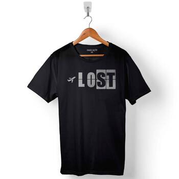 The Lost Dizisi Poster Mınımal Baskılı Tişört Unisex T-Shirt