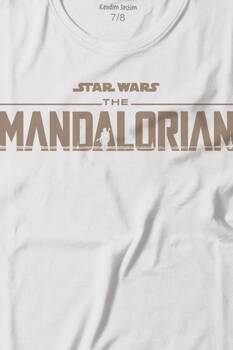 The Mandalorian Bebek Yoda Cep Tasarımı Star Wars Baskılı Tişört Çocuk T-shirt